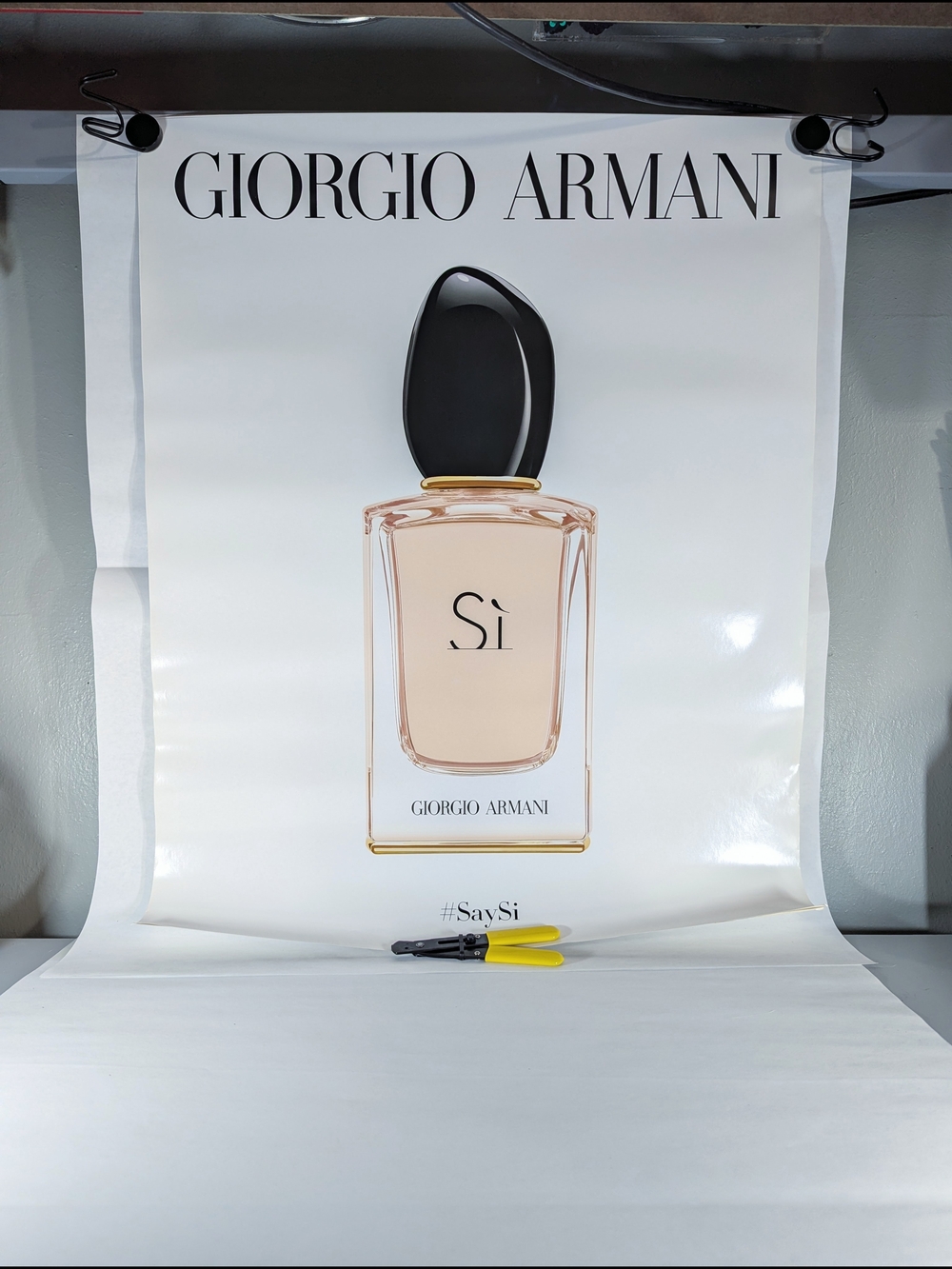 GIORGIO ARMANI Si Decor Art Print